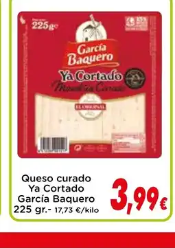 Proxi GARCIA BAQUERO Queso curado Ya Cortado oferta