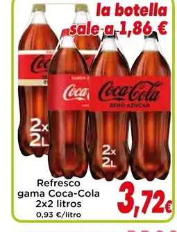 Proxi COCA-COLA Refresco gama oferta