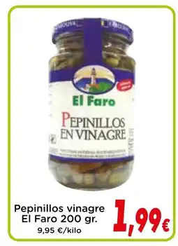 Proxi EL FARO Pepinillos vinagre oferta