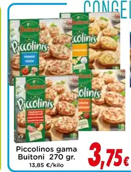 Proxi BUITONI Piccolinos gama oferta