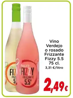 Proxi FIZZY Vino Verdejo o rosado Frizzante oferta