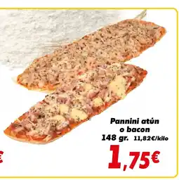 Proxi Pannini atún o bacon oferta