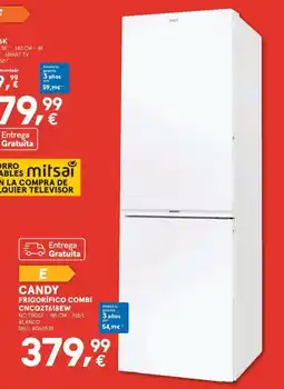 Worten CANDY Frigorífico combi oferta