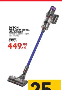 Worten DYSON Aspiradora escoba v11 advanced oferta