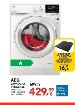 Worten AEG Lavadora prosense oferta