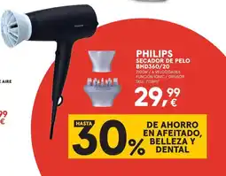 Worten PHILIPS Secador de pelo bhd360/20 oferta