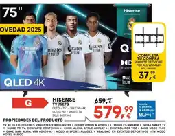 Worten HISENSE Tv 75e7q oferta