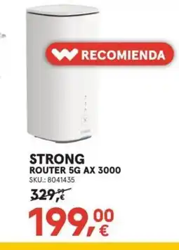 Worten STRONG Router 5g ax 3000 oferta