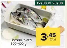 Autoservicios Familia Dorada, pieza oferta