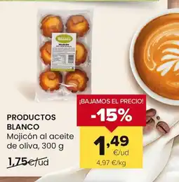 Autoservicios Familia PRODUCTOS BLANCO Mojicón al aceite de oliva oferta