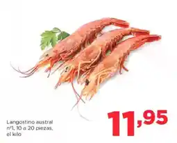 Alimerka Langostino austral nº1 oferta