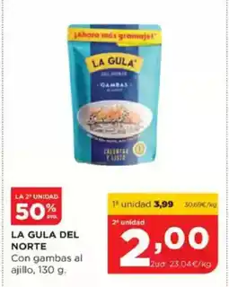 Alimerka LA GULA DEL NORTE Con gambas al ajillo oferta