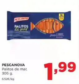 Alimerka PESCANOVA Palitos de mar oferta