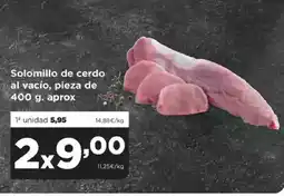 Alimerka Solomillo de cerdo al vacío oferta