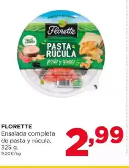 Alimerka FLORETTE Ensalada completa de pasta y rúcula oferta