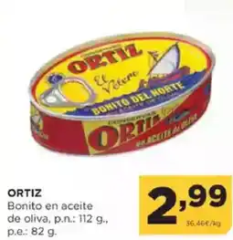 Alimerka ORTIZ Bonito en aceite de oliva oferta