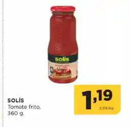 Alimerka SOLÍS Tomate frito oferta