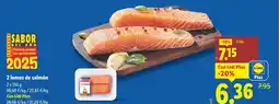 Lidl 2 lomos de salmón oferta