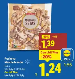 Lidl FRESHONA Mezcla de setas oferta