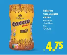 Lidl BELLAROM Cacao soluble clásico oferta