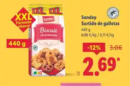 Lidl SONDEY Surtido de galletas oferta