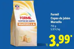 Lidl FORMIL Copos de jabón Marsella oferta