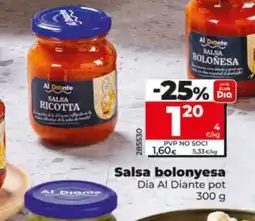 Dia Salsa bolonyesa oferta