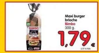 Alimerka Bimbo Maxi Burger Brioche 300g oferta