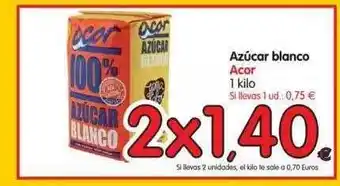 Alimerka Acor Azúcar Blanco 1kilo oferta