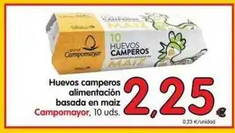 Alimerka Campomayor Huevos Camperos Alimentación Basada En Maiz 10uds oferta