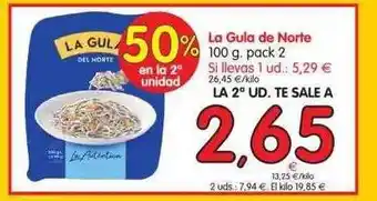 Alimerka La Gula De Norte 100g oferta