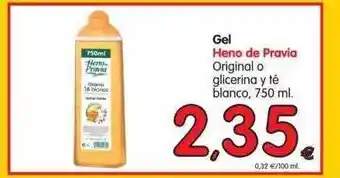 Alimerka Heno De Pravia Gel Original O Glicerina Y Té Blanco 750ml oferta