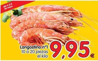 Alimerka Langostino N°1 10 A 20 Piezas oferta