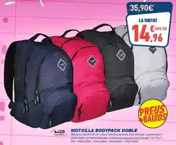 Bureau Vallée Bodypack - motxilla doble oferta