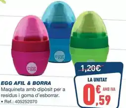 Bureau Vallée Egg - afil & borra oferta