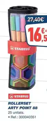 Bureau Vallée Stabilo - rollerset arty point 88 oferta