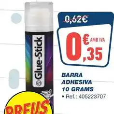 Bureau Vallée Blue-stick - barra adhesiva 10 grams oferta