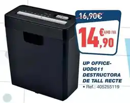 Bureau Vallée Up office uod611 destructora de tall recte oferta