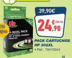 Bureau Vallée Hp - pack cartuchos 302xl oferta