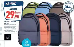 Bureau Vallée Walker - mochila alpha oferta
