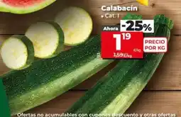 Dia Calabacin oferta