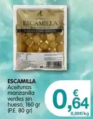 CashDiplo Escamilla - aceitunas manzanilla verdes sin hueso oferta