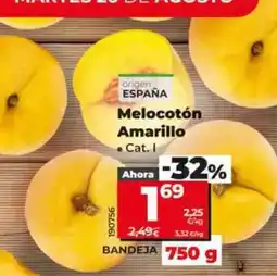Dia Melocoton amarillo oferta