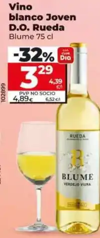 Dia Blume - vino blanco joven d.o. rueda oferta