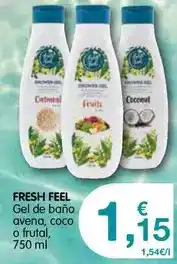 CashDiplo Fresh - gel de bano avena oferta