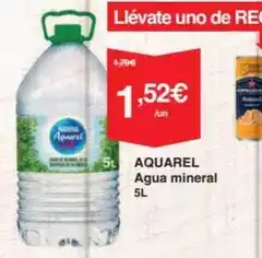 SPAR Fragadis Aquarel - agua mineral oferta