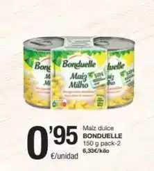 SPAR Fragadis Bonduelle - maiz dulce oferta