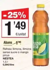 SPAR Fragadis Nestea - refresc llimona oferta