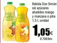 FROIZ Don simón - bebida sin azucares anadidos mango y manzana o pina oferta
