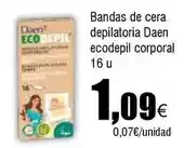 FROIZ Daen - bandas de cera depilatoria ecodepil corporal oferta